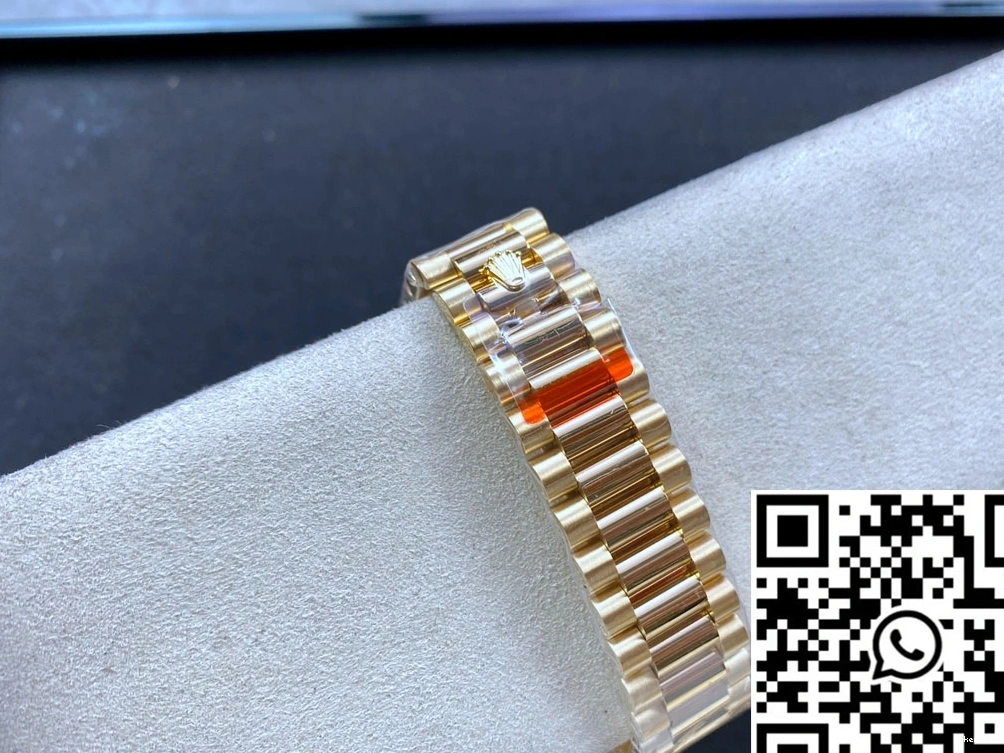 EW M128348RBR-0005 Date Brown Factory Day Dial Rolex 1224